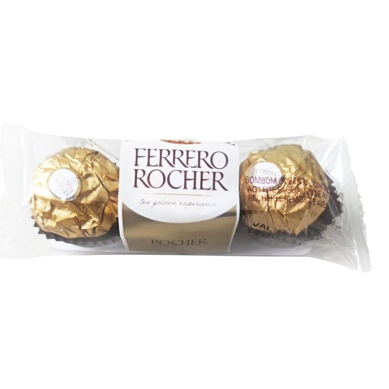 Bombons Ferrero Rocher Três Unidades - vista alternativa