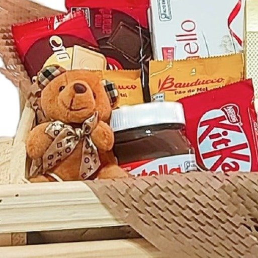 Cesta com Chocolates e Pelúcia Você é Especial - foto 3