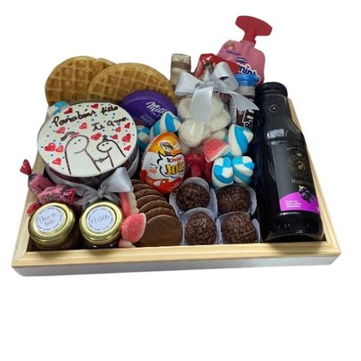 Cesta Infantil Azul Fini e Chocolates - foto 3