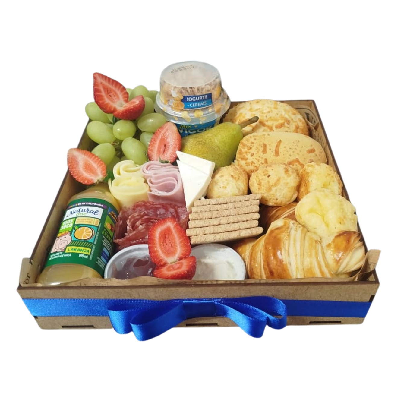 Cesta Premium Frios, Frutas e Pães Delícias - foto 2